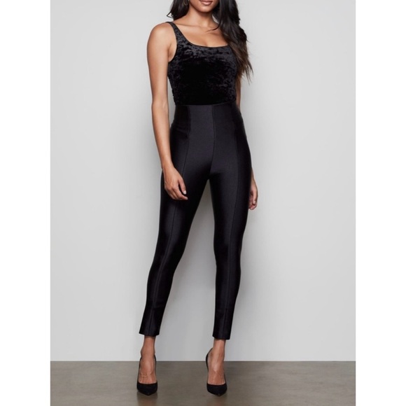 Good American Pants - Good American The High Shine Black Leggings Skinny Cocktail Party